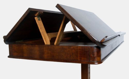 William IV Mahogany Adjustable Reading Stand