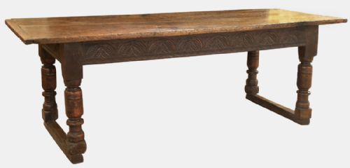 17th Century Oak Refectory Table