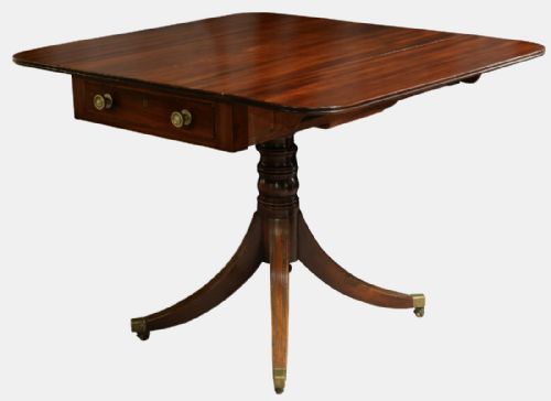 Mahogany Table with Drop Flaps