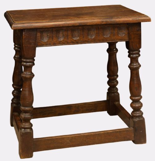 Oak Joined Stool
