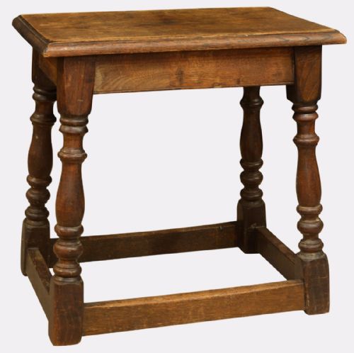 Oak Joined Stool
