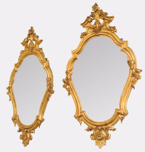 Pair of Italian Early 19th Century Mirrors
