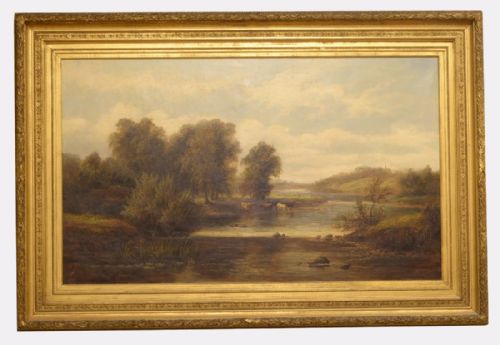 William Mellor Large Oil on Canvas
