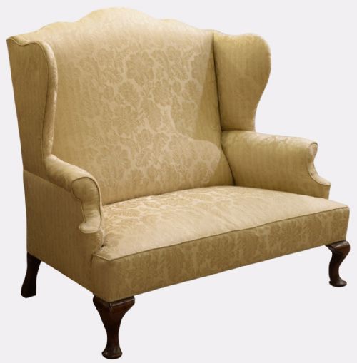 Queen Anne Style Small Settee