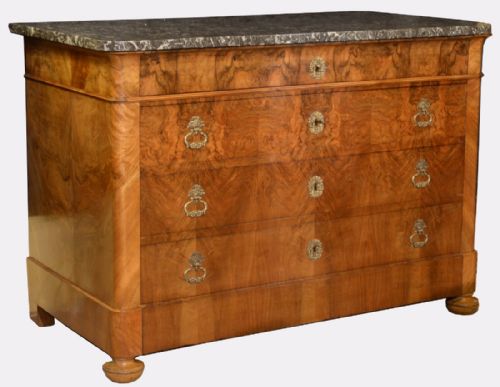 French Walnut Commode