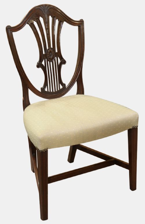 George III Mahogany Hepplewhite Chair