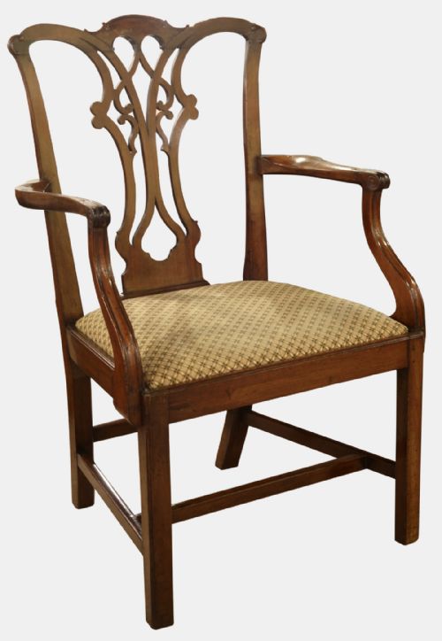 Mahogany Elbow Chair