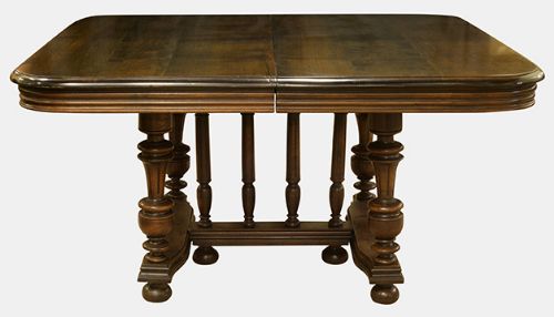 19th Century French Walnut Dining Table