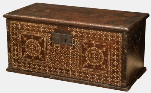 Indian Mother of Pearl Dowry Chest