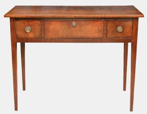 George III Mahogany Lowboy