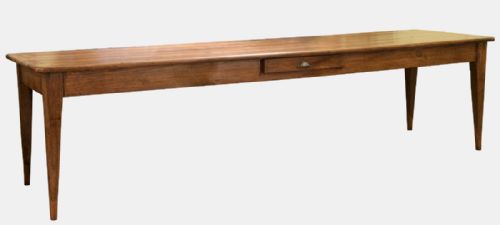 19th Century French Cherrywood Farmhouse Table