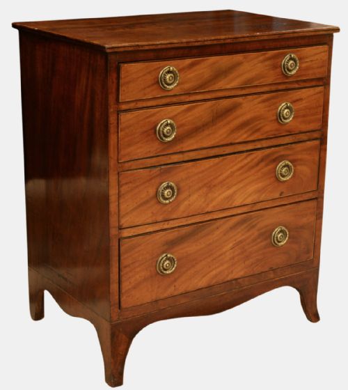 Small Mahogany Chest of Drawers