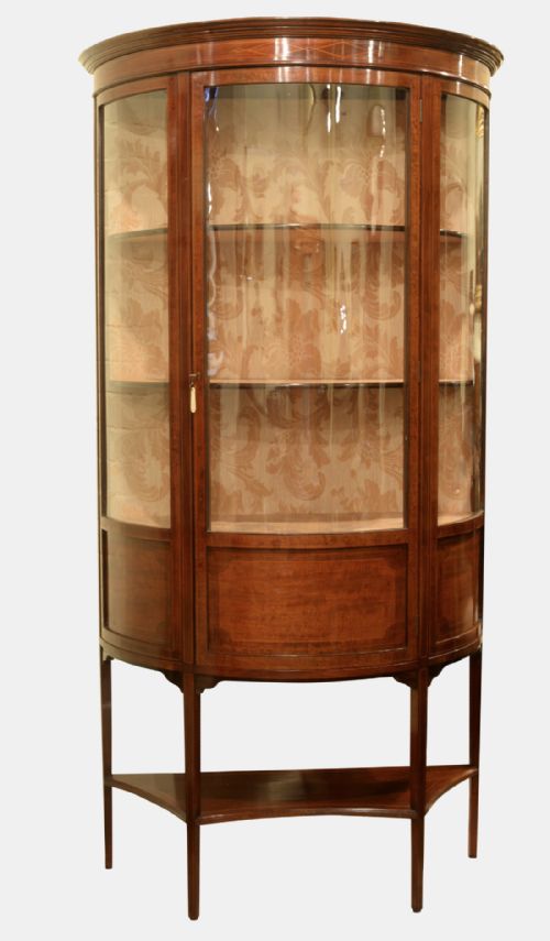 Edwardian Period Mahogany Display Cabinet