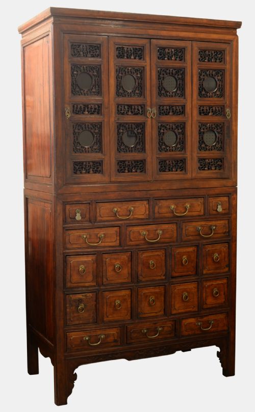 19th Century Chinese Medicine Chest
