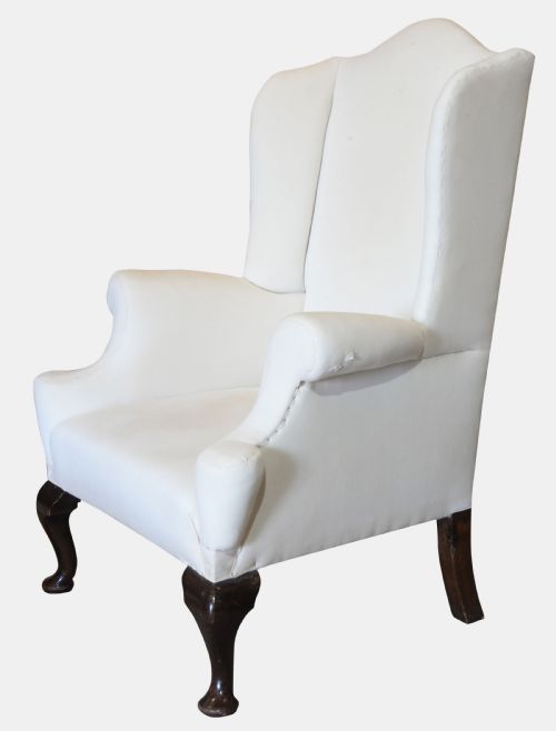 George III Style Winged Armchair