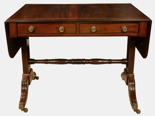 Regency Period Mahogany Sofa Table