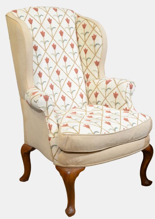 Georgian Style Wing Chair