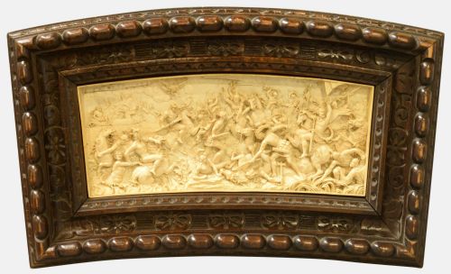 18th Century German Ivory Plaque