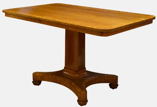 William IV Period Satinwood Centre Table