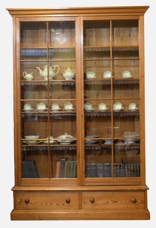 19th Century Pine Bookcase