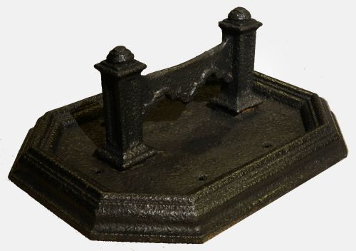 Large Cast Iron Boot Scraper