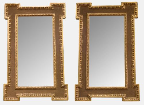Pair of 19th Century Rectangular Mirrors