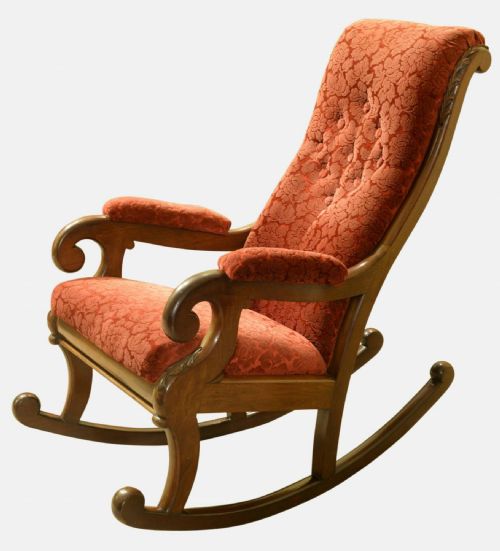 Victorian Mahogany Rocking Chair
