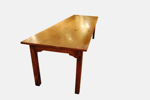 Large Elm Farmhouse Table