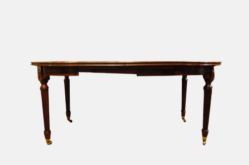 Mahogany  Dining Table with Two Leaves by Druce & Co
