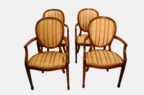 10 Mahogany Chairs