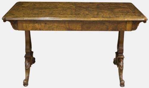 Victorian Walnut Writing Table
