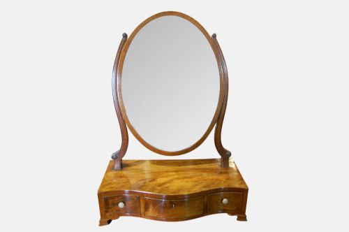 Three Drawer Dressing Mirror
