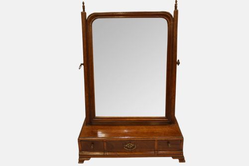 Mahogany Box Base Mirror
