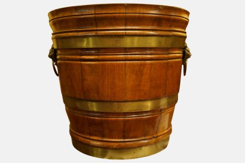 Mahogany Pail C1890