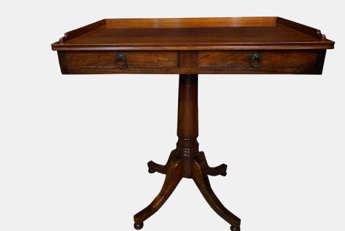Regency Period 2 Drawer Side Table