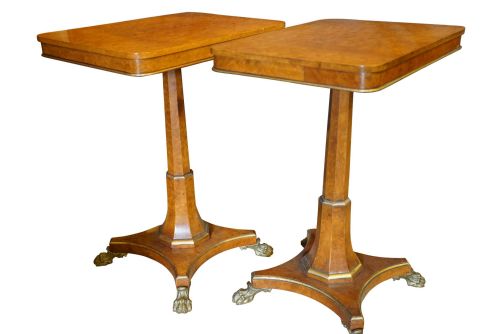 A Pair of Maple Occasional Tables