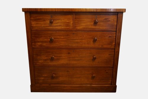 19thc Satinwood Chest