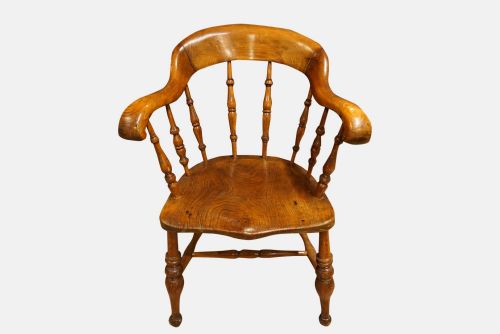 A Victorian Horseshoe Back Chair