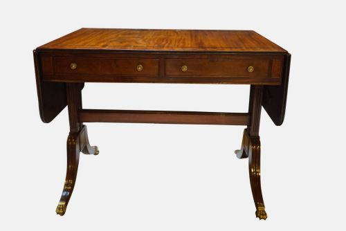 Regency Mahogany Sofa Table