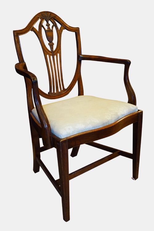 Hepplewhite Style Desk Chair