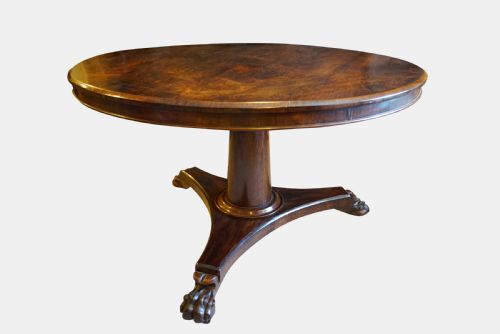 William IV Rosewood Circular Breakfast Table