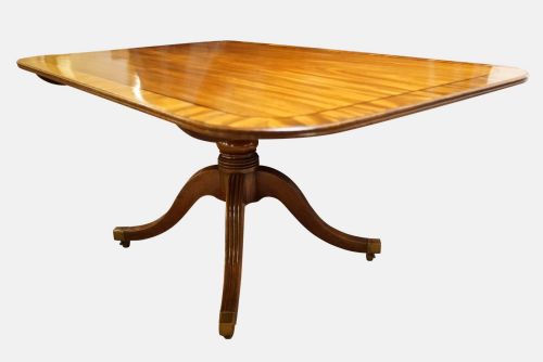 Regency Mahogany Tilt Top Dining Table