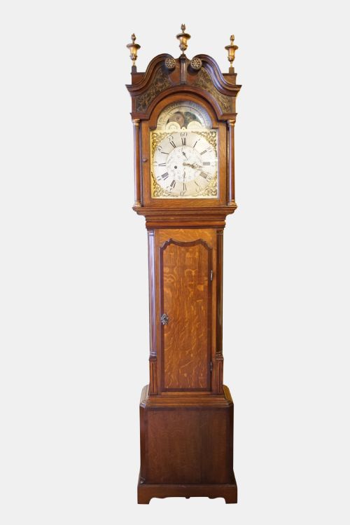8 Day Longcase Clock by Edw. Shepley