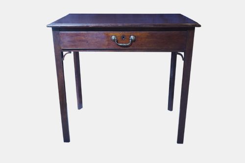 George III Mahogany Side Table