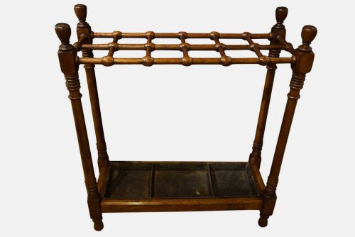 Walnut Stick Stand