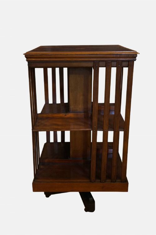 Edwardian Revolving Bookcase