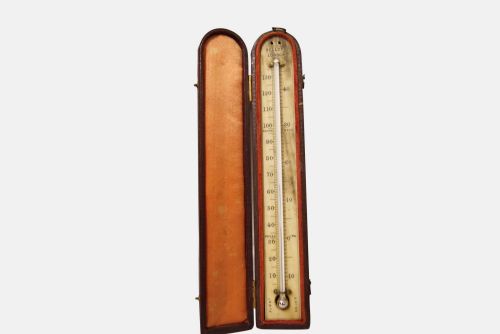 Mid Victorian Cased Travelling Thermometer