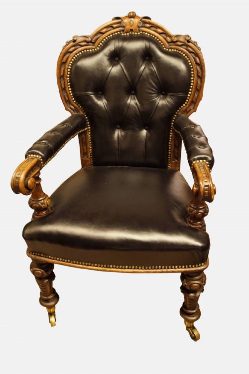 Early Victorian Desk Chair
