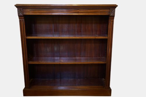Victorian Open Bookcase