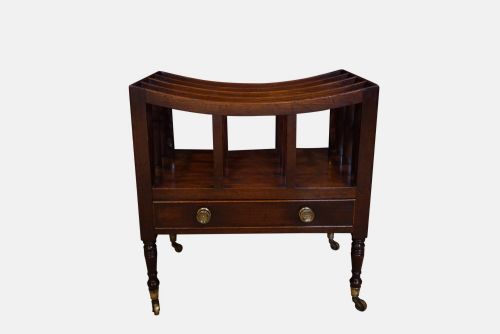 18thc Mahogany Canterbury